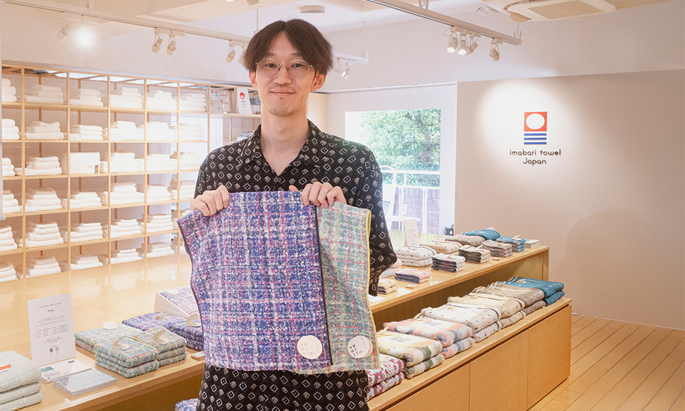 今治タオルメーカーポップアップ｜第19回 七福タオル 「品格あふれるデザインが暮らしを豊かに彩る」